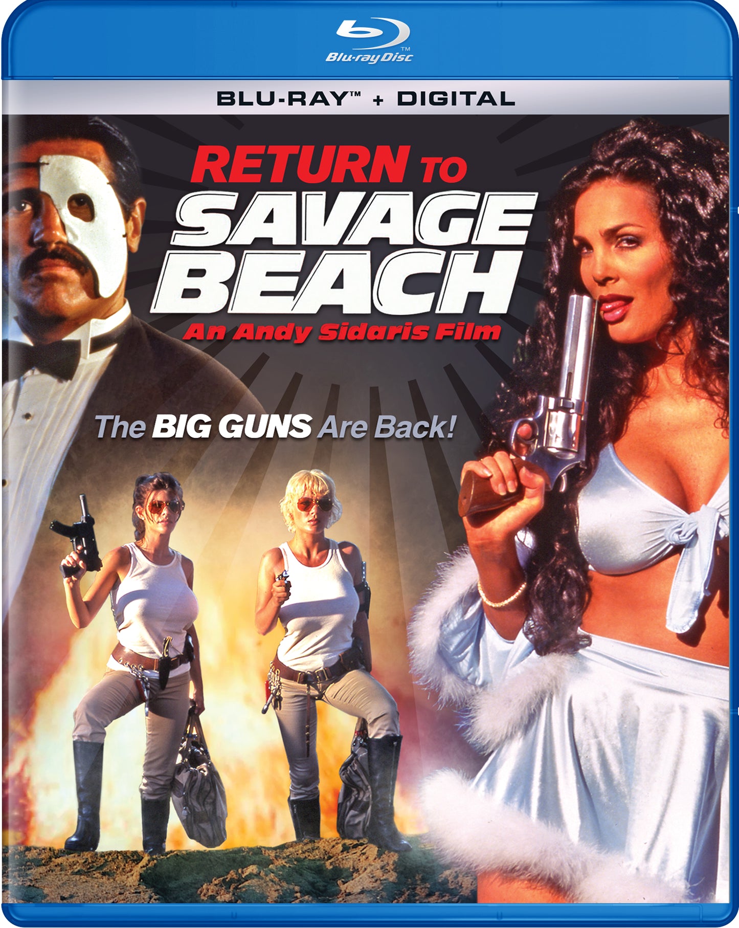 Return to Savage Beach [Includes Digital Copy] [Blu-ray] cover art