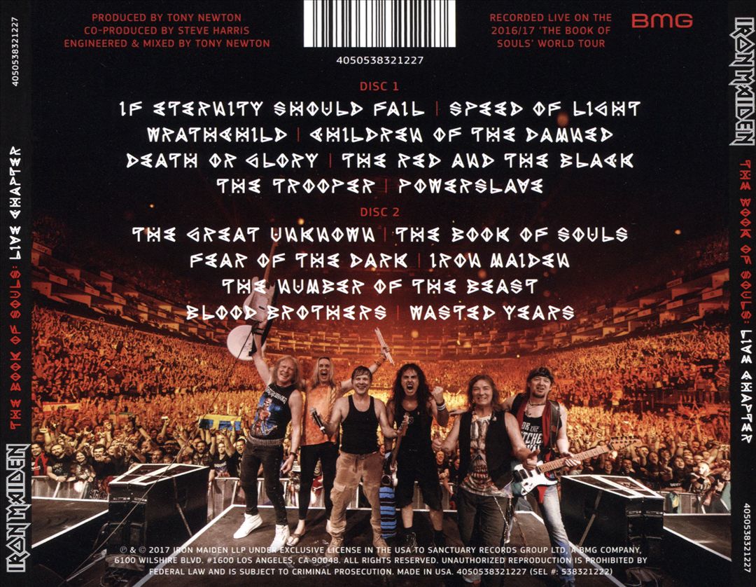 Book of Souls: Live Chapter cover art