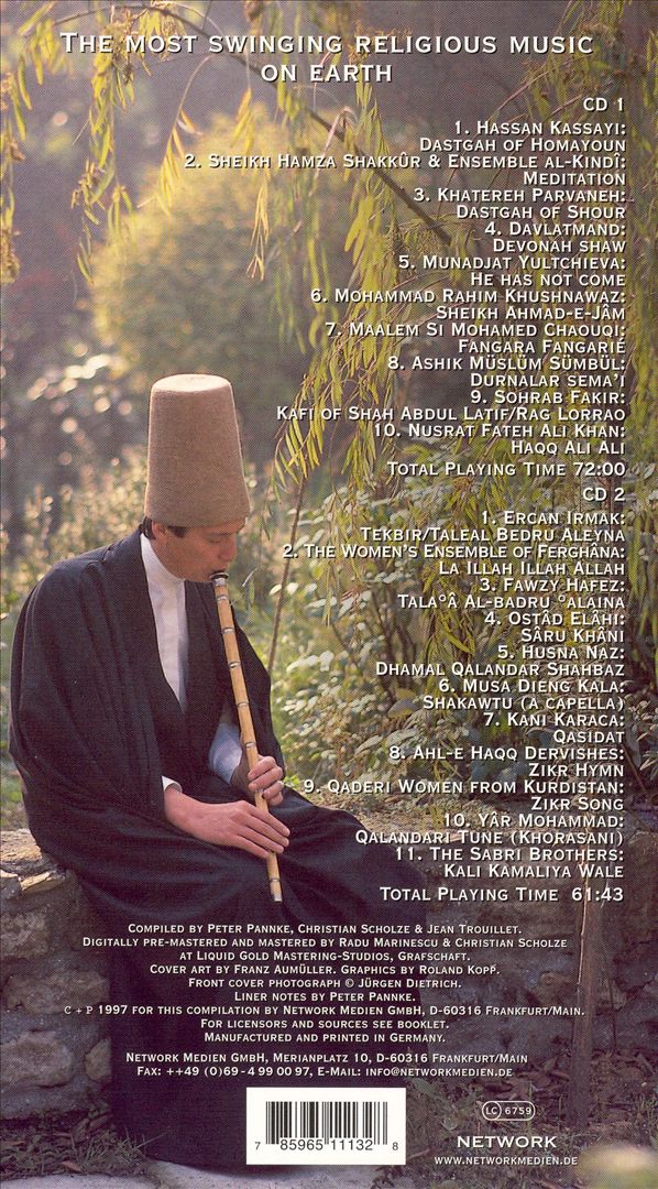 Echos du Paradis: Sufi Soul -- Afghanistan Egypt Iran cover art