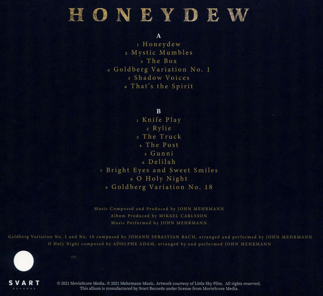 Honeydew [Original Motion Picture Soundtrack] cover art