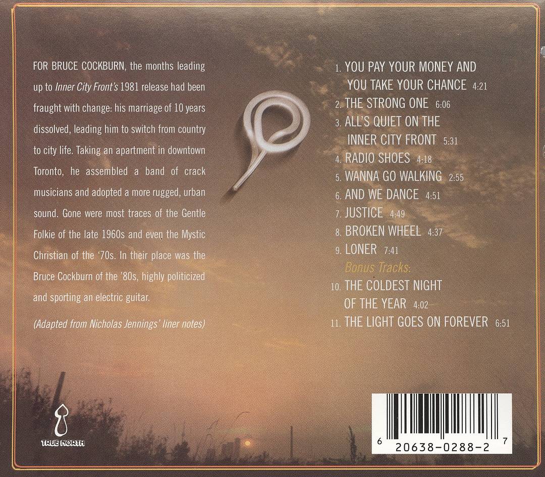 Inner City Front [Bonus Tracks] cover art