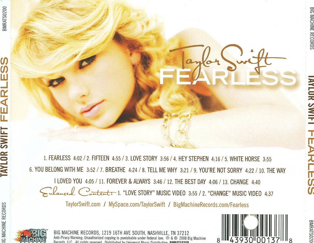 Fearless cover art