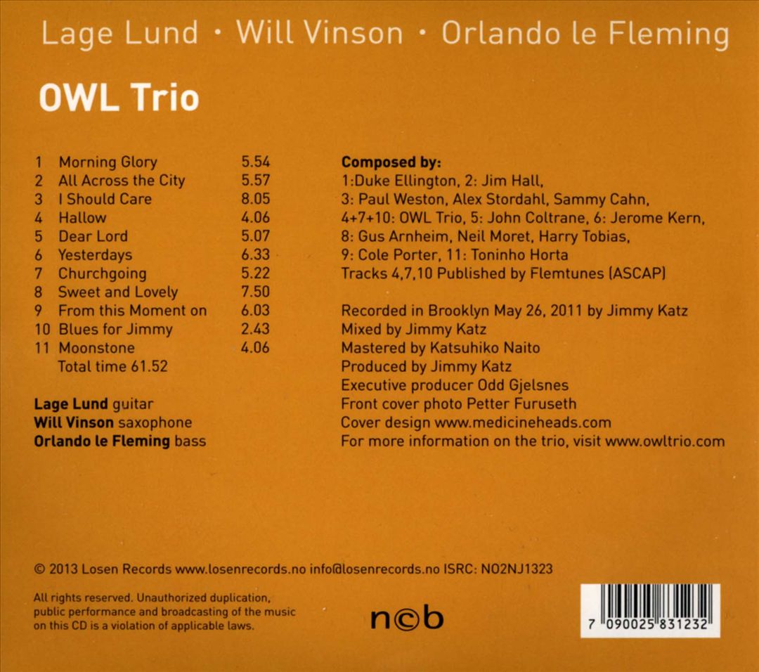 Owl Trio cover art