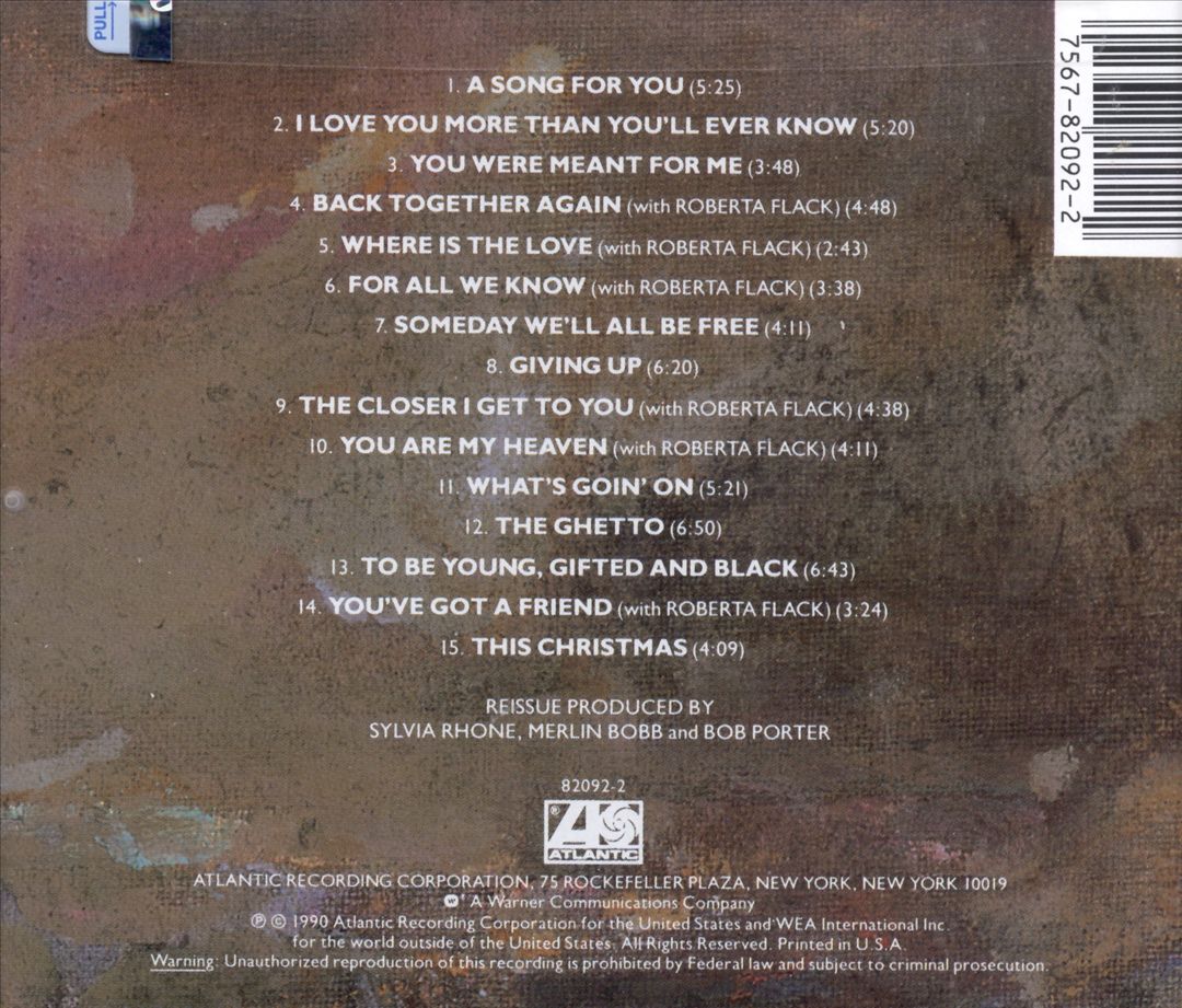 Donny Hathaway Collection cover art
