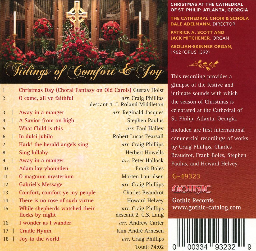 Tidings of Comfort & Joy cover art