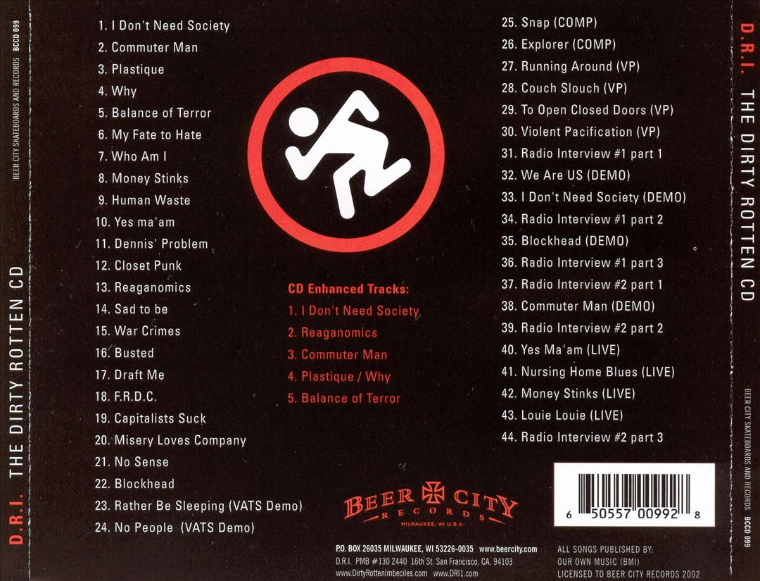 Dirty Rotten LP [2002] cover art