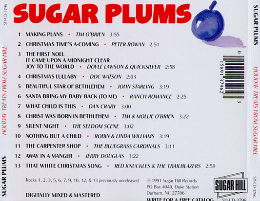 Sugar Plums: Holiday Treats from Sugar Hill cover art