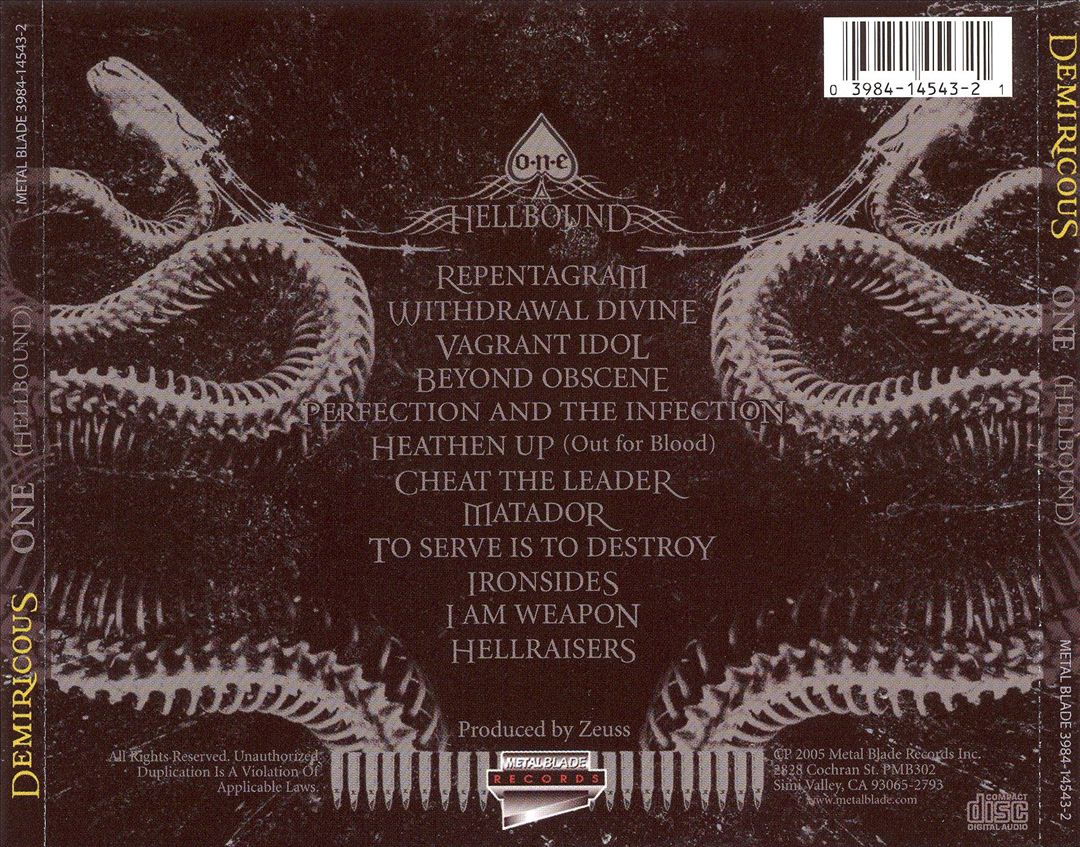 One (Hellbound) cover art