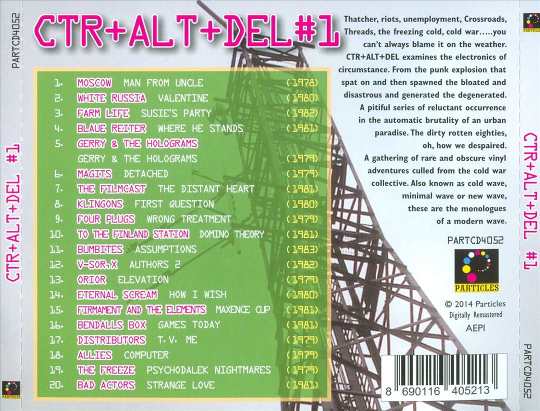 Ctrl+Alt+Del, Vol.1: Modern Wave Monologues 1978-1983 cover art