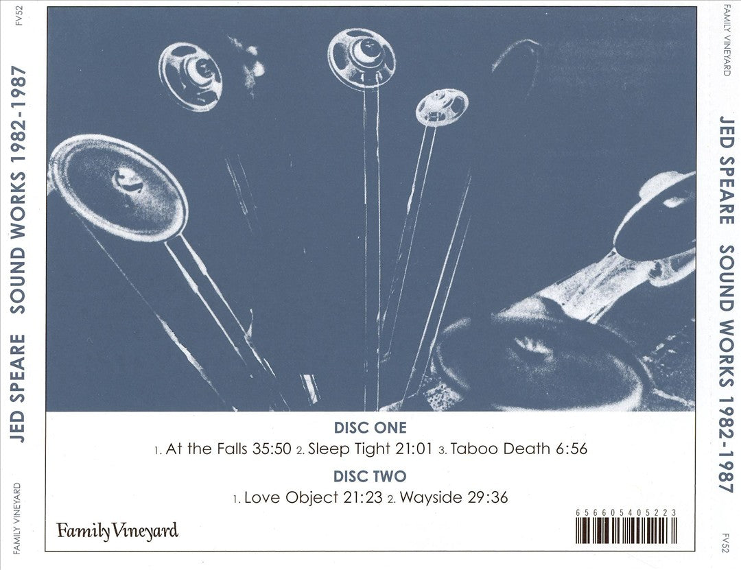 Jed Speare: Sound Works 1982-1987 cover art