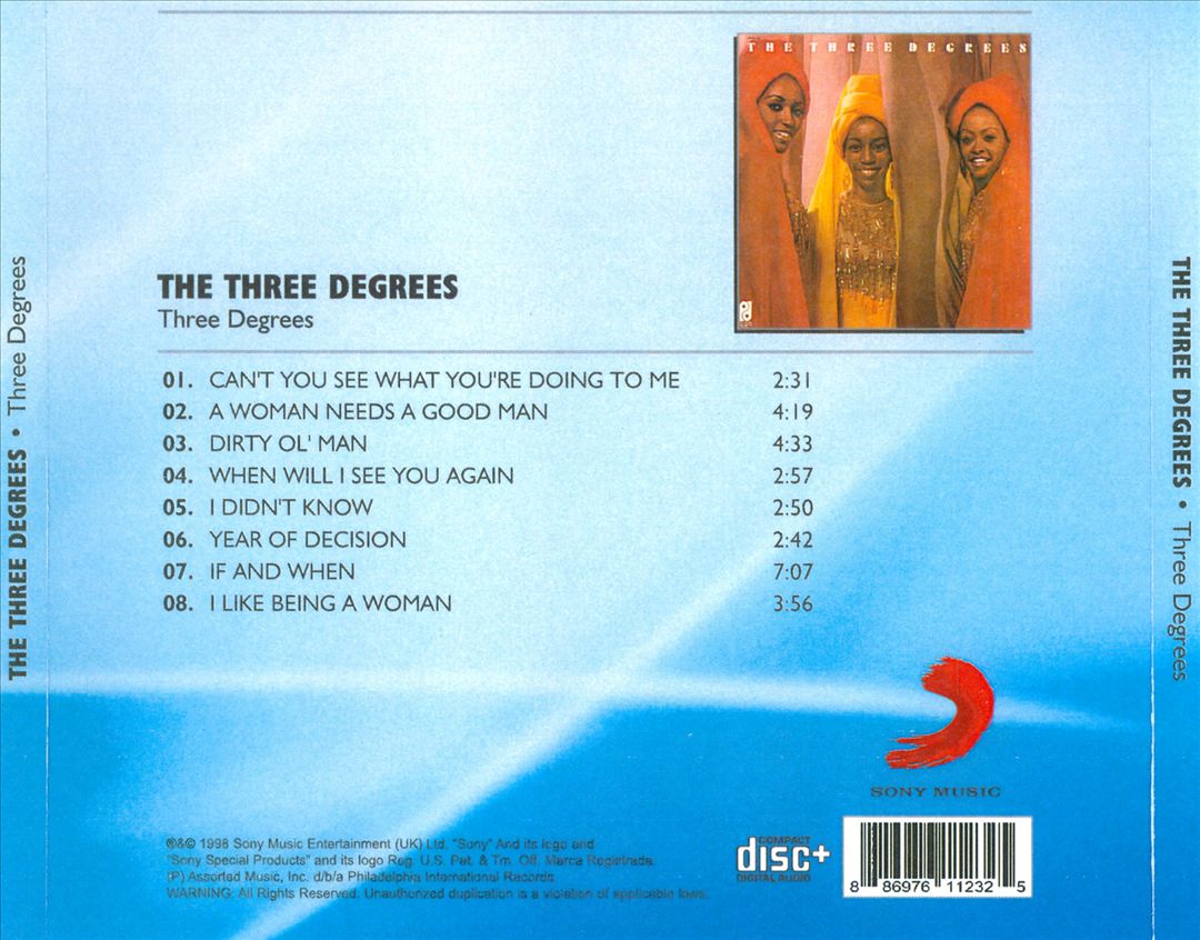 Three Degrees cover art