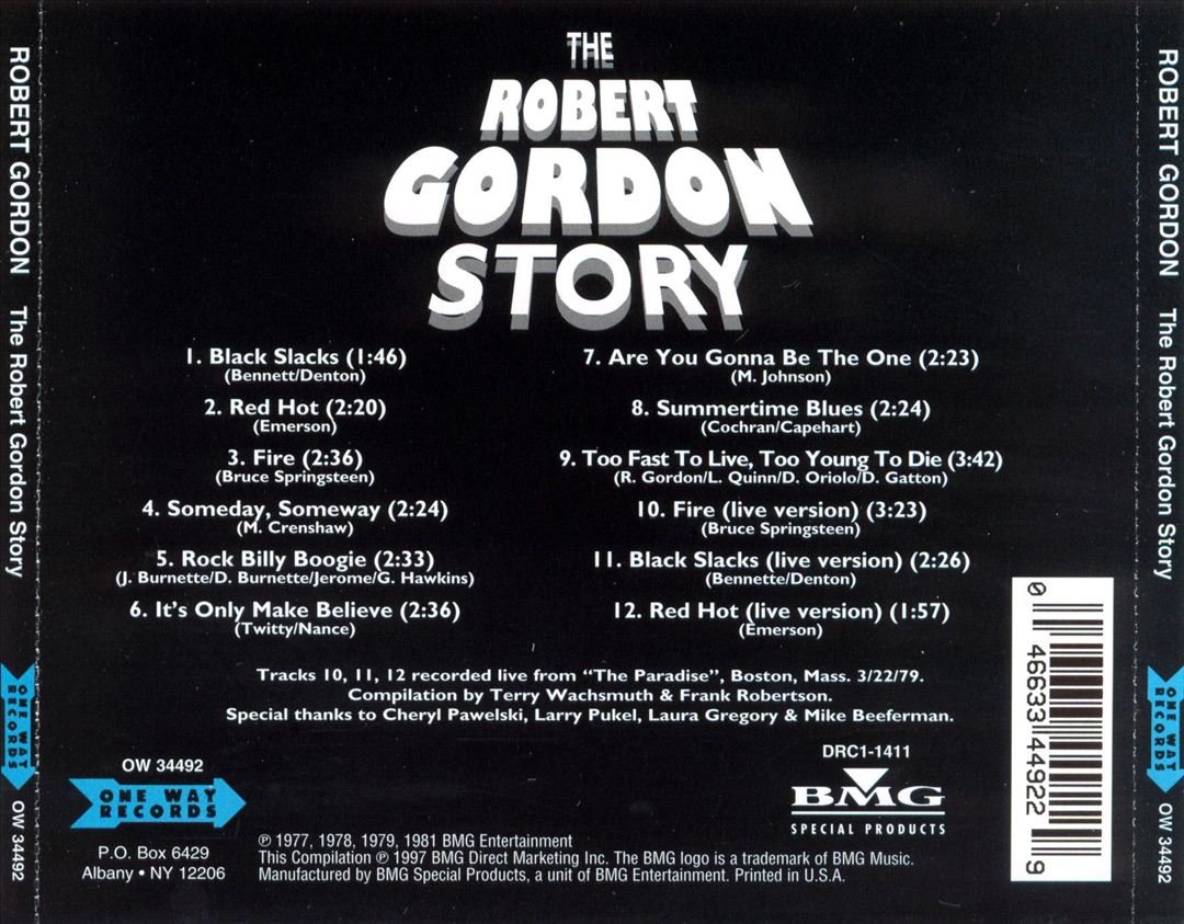 Robert Gordon Story cover art