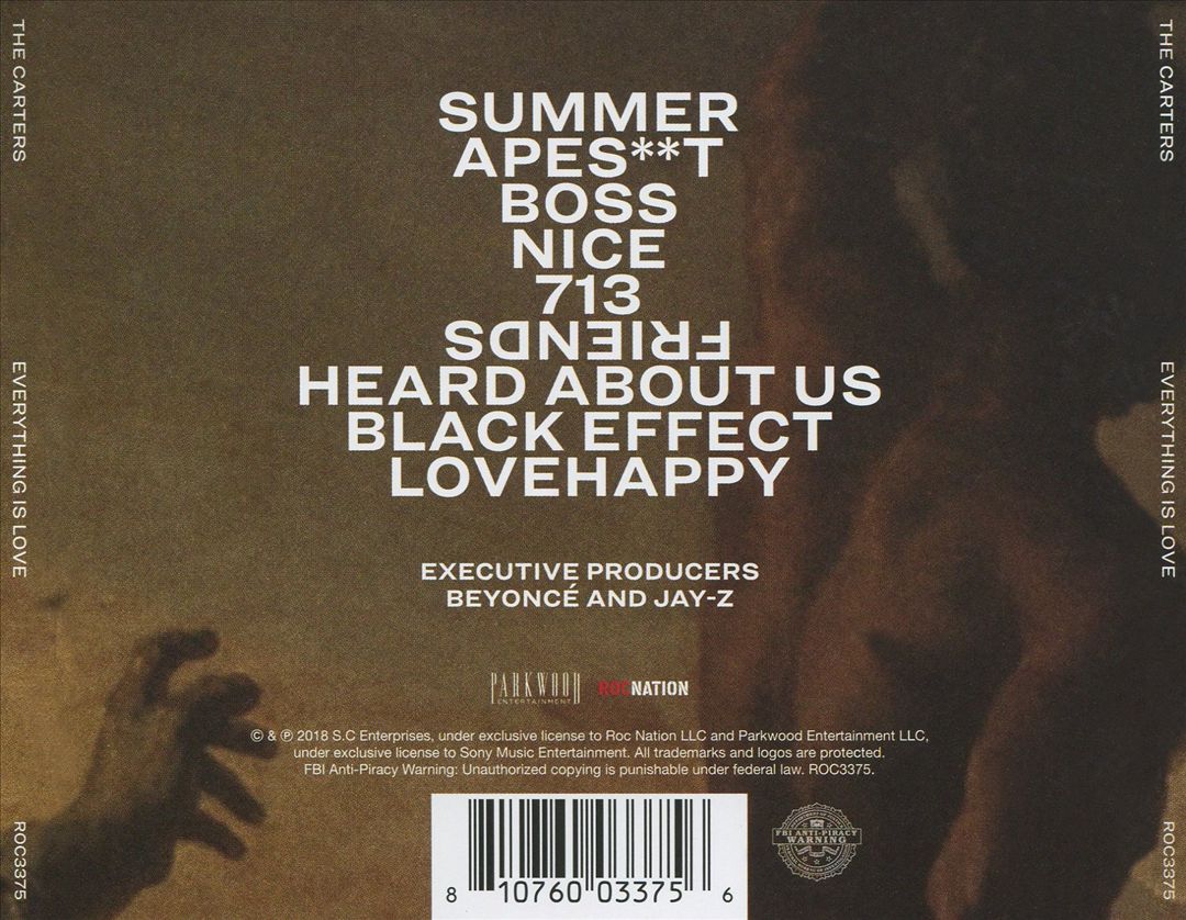 Everything Is Love [Clean] cover art