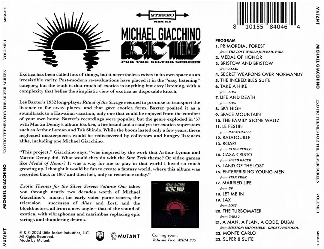 Exotic Themes From the Silver Screen, Vol. 1  cover art