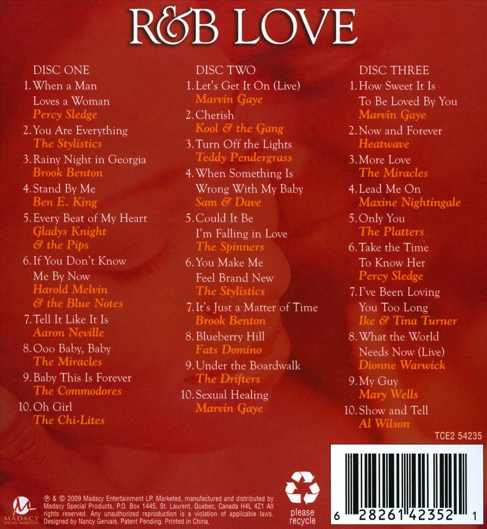 R&B Love [Warner] cover art