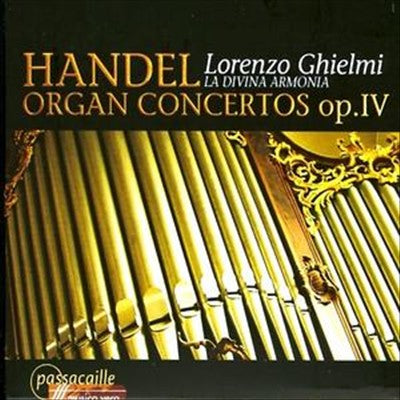 Handel: Organ Concertos Op. IV cover art