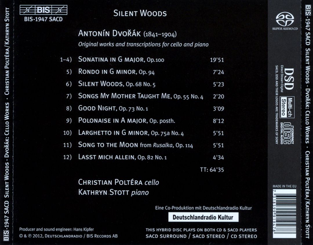 Dvorák: Silent Woods cover art