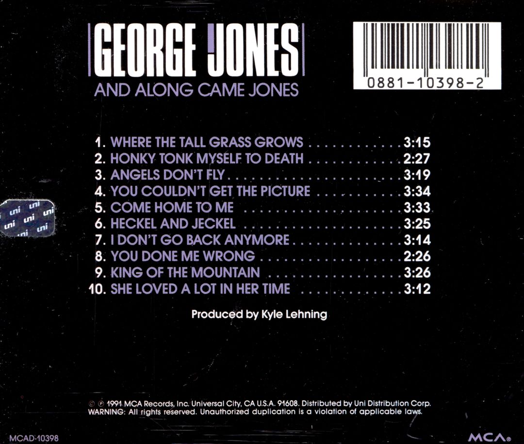 And Along Came Jones cover art