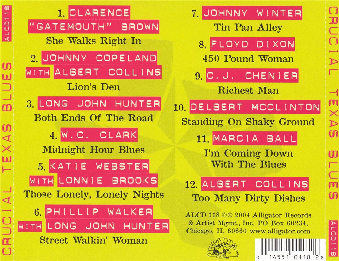 Crucial Texas Blues cover art