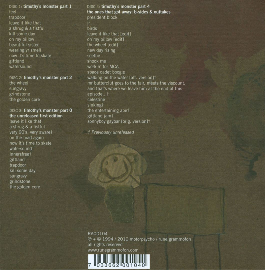 Timothy's Monster cover art