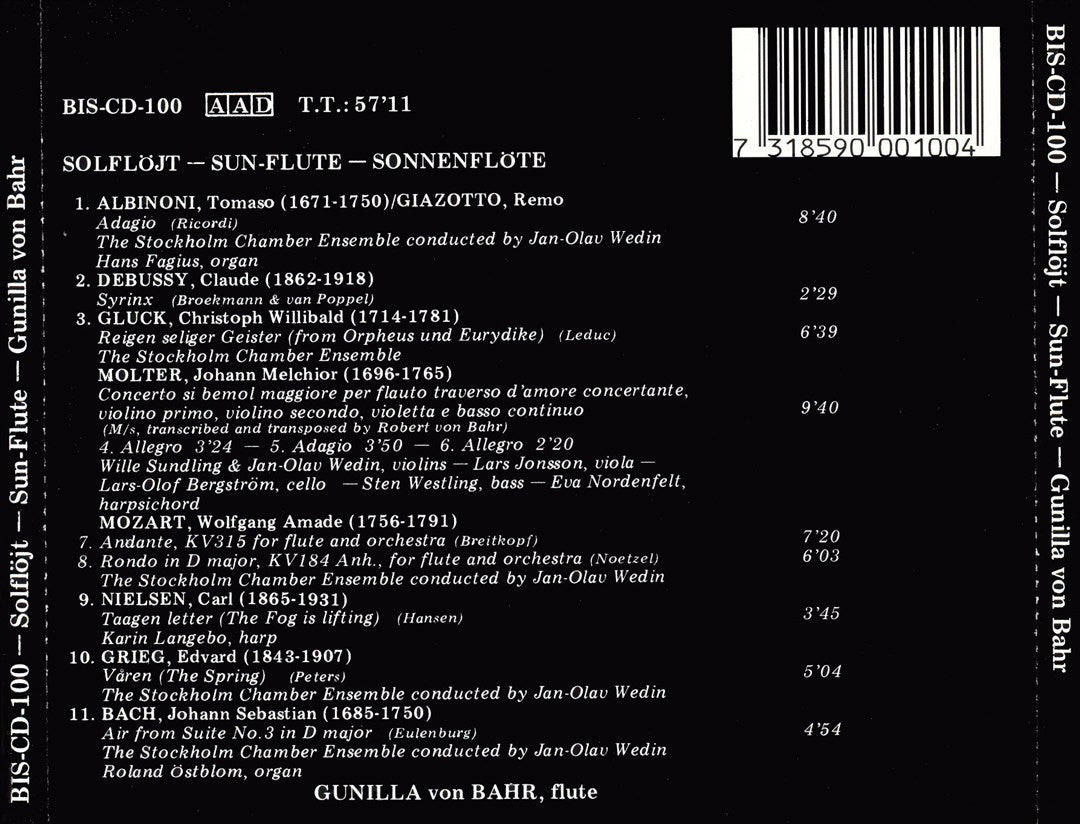 Solflöjt cover art