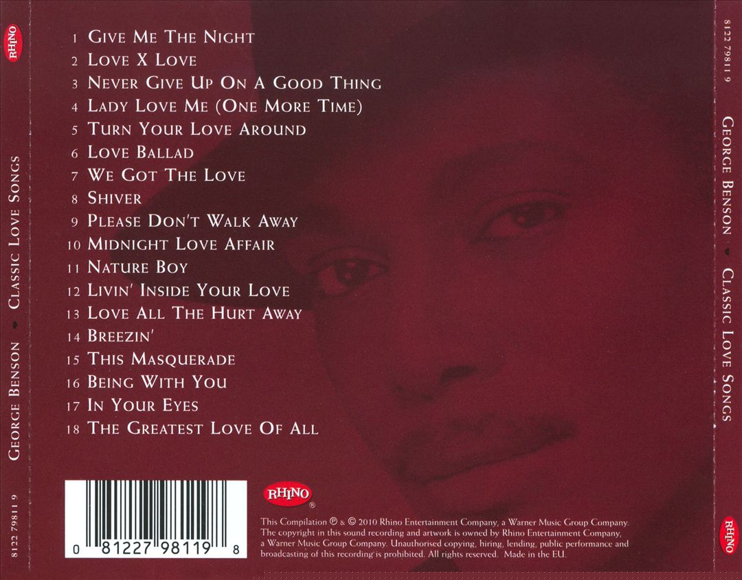 Classic Love Songs cover art