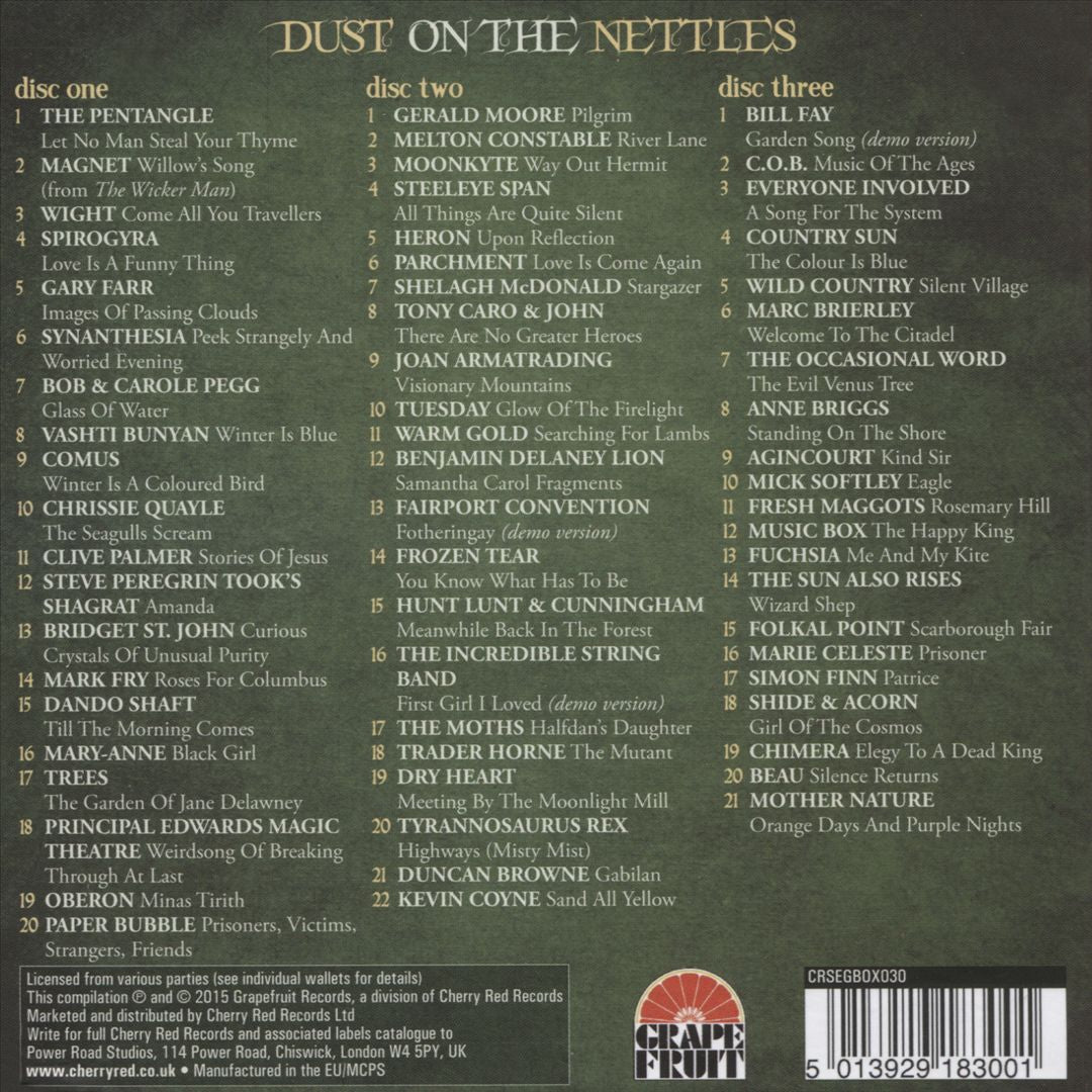 Dust on the Nettles: A Journey Through the British Underground Folk Scene 1967-1972 cover art