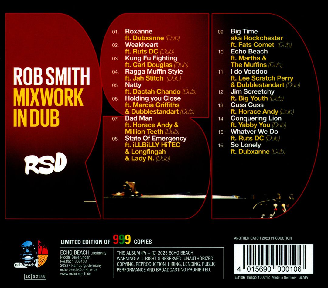 Mixwork In Dub cover art