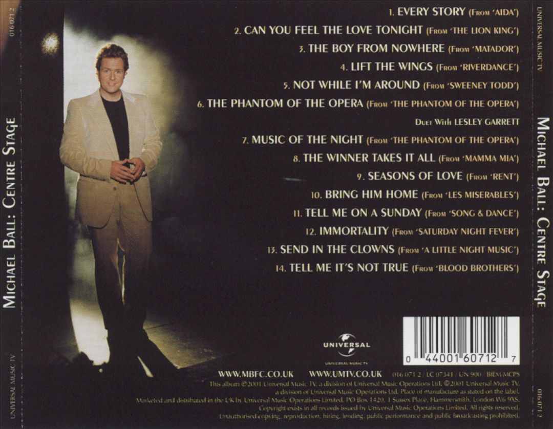 Centre Stage cover art