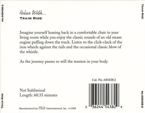 Relax With Train Ride cover art