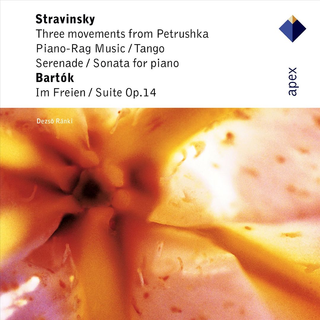 Bartok: Suite Op.14; Im Freien Sz.81; Tango; Stravinsky: 3 Movements from Petrushka cover art