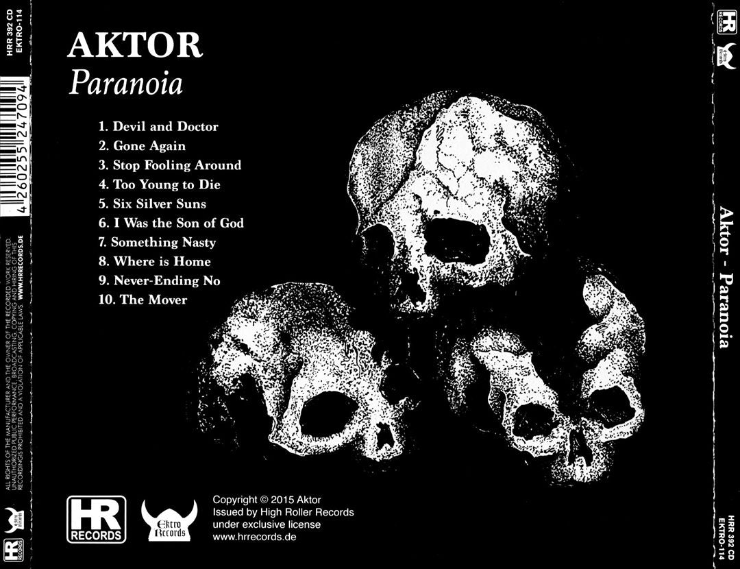 Paranoia cover art