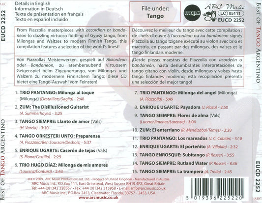 Best of Tango Argentino cover art