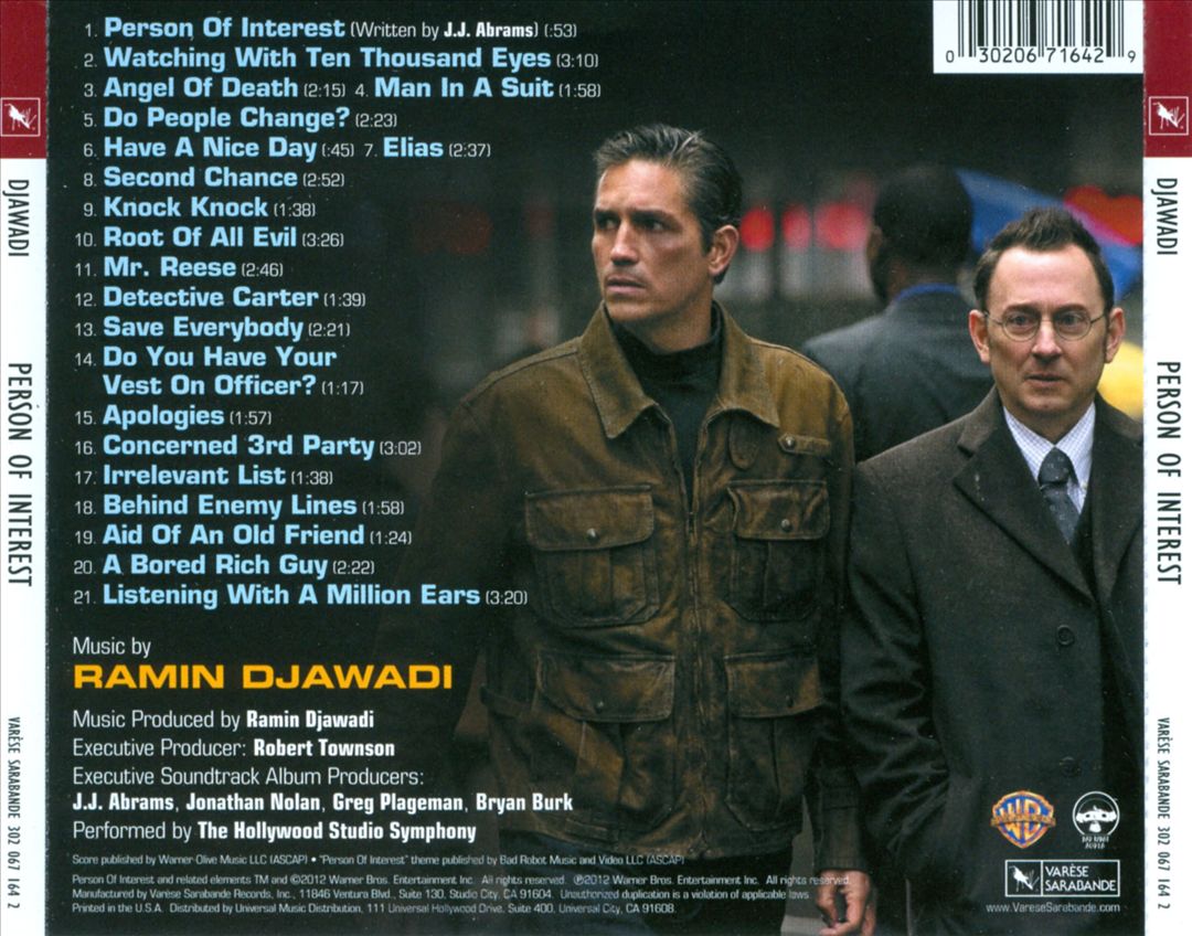 Person of Interest [Original TV Soundtrack] cover art