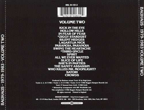 1979-1983, Vol. 2 cover art