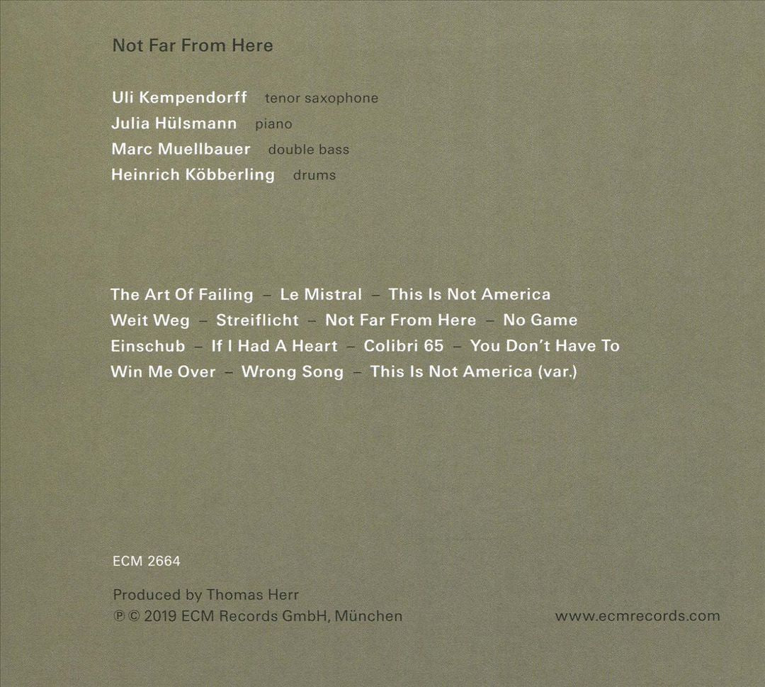 Not Far From Here cover art