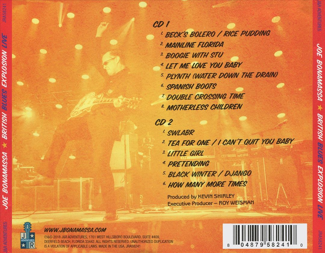 British Blues Explosion Live cover art