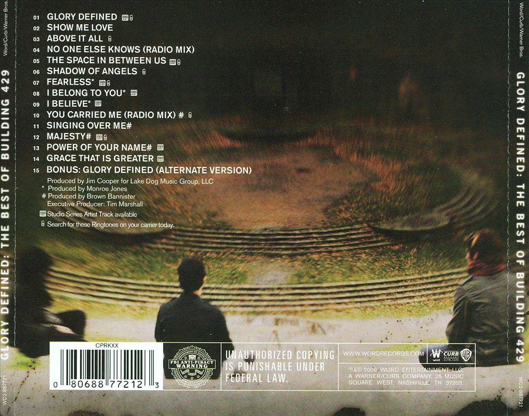 Glory Defined: The Best of Building 429 cover art