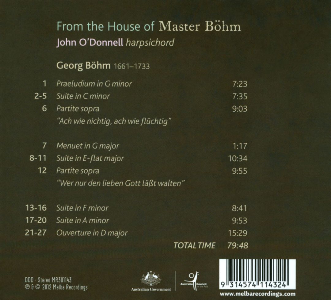 From the House of Master Böhm cover art