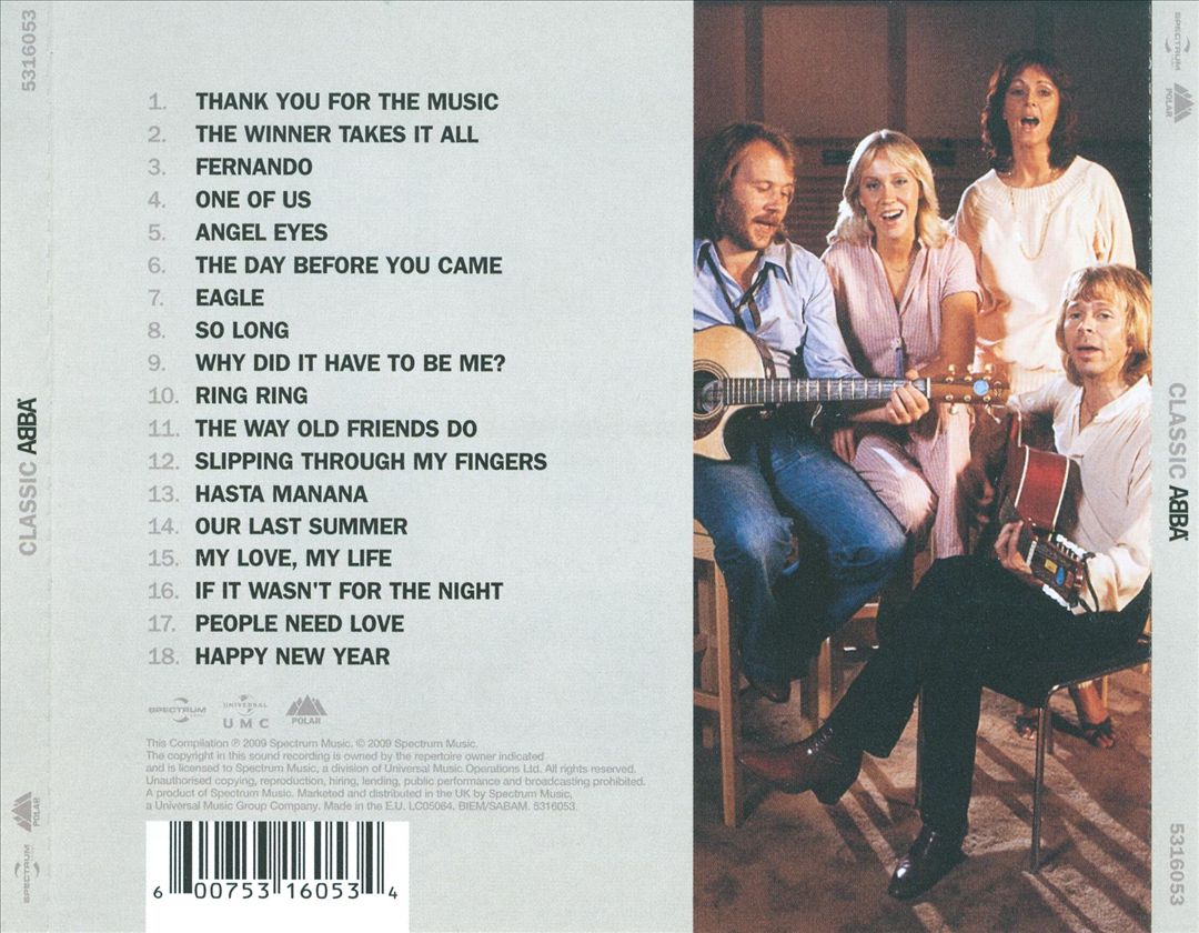 Classic ABBA [Spectrum Audio] cover art