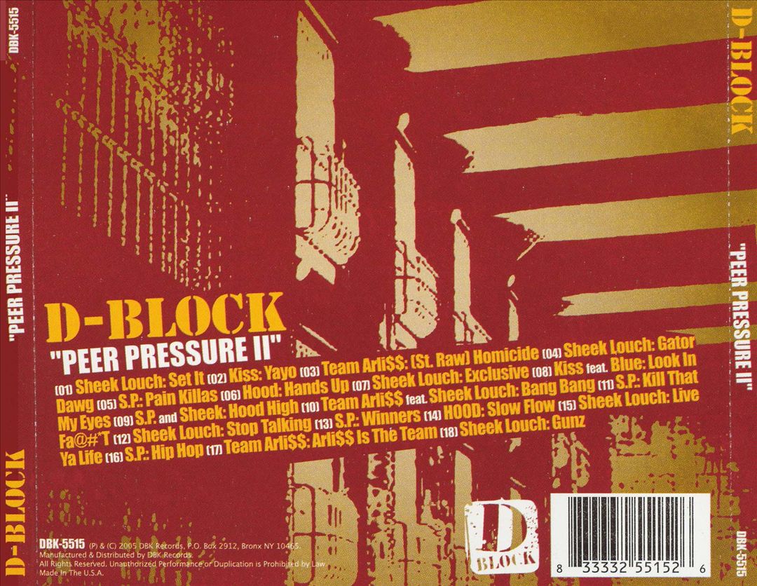 Peer Pressure, Vol. 2 cover art