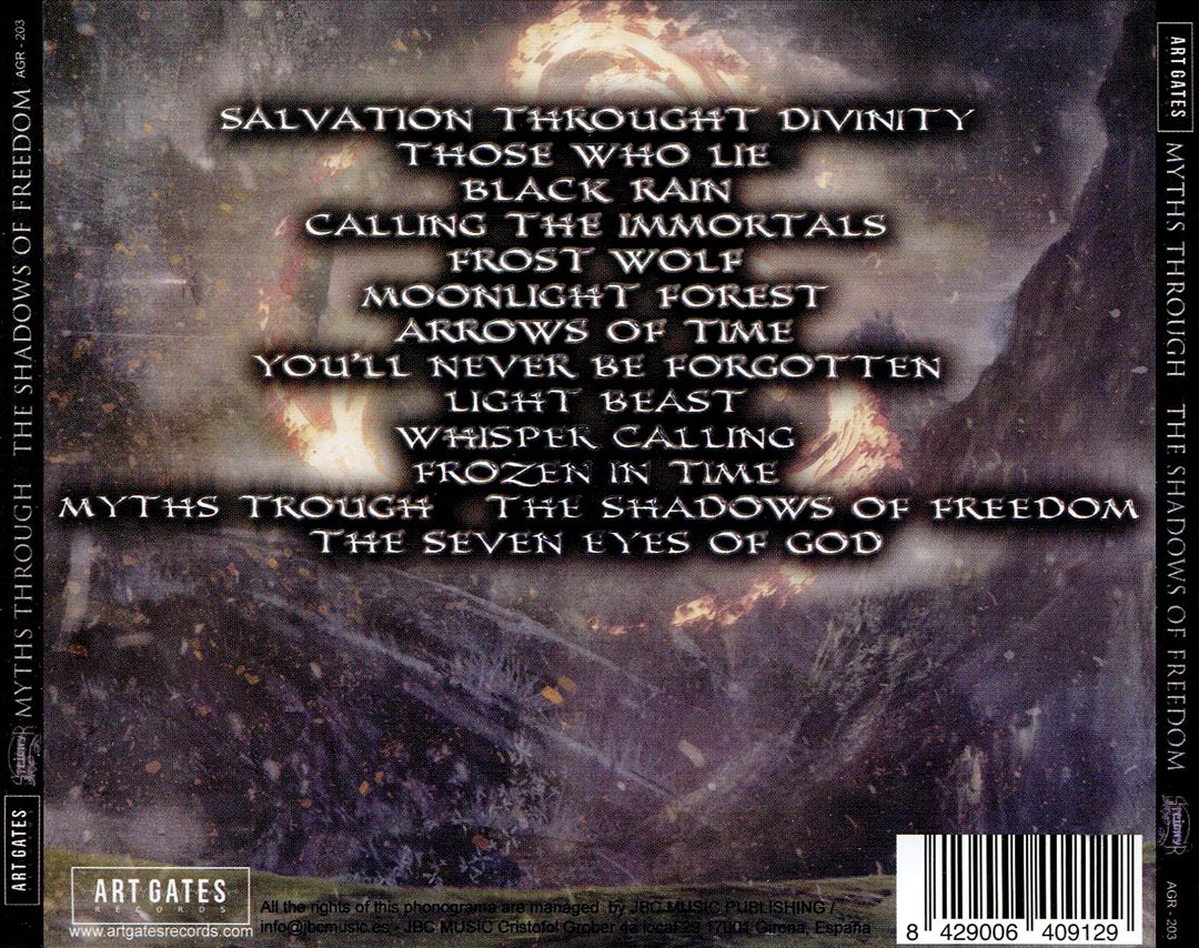 Myths Through the Shadows of Freedom cover art