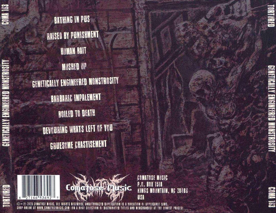 Genetically Engineered Monstrosity cover art