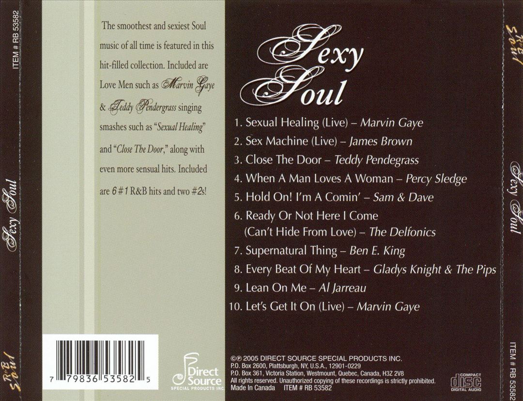 Sexy Soul: R&B Soul cover art