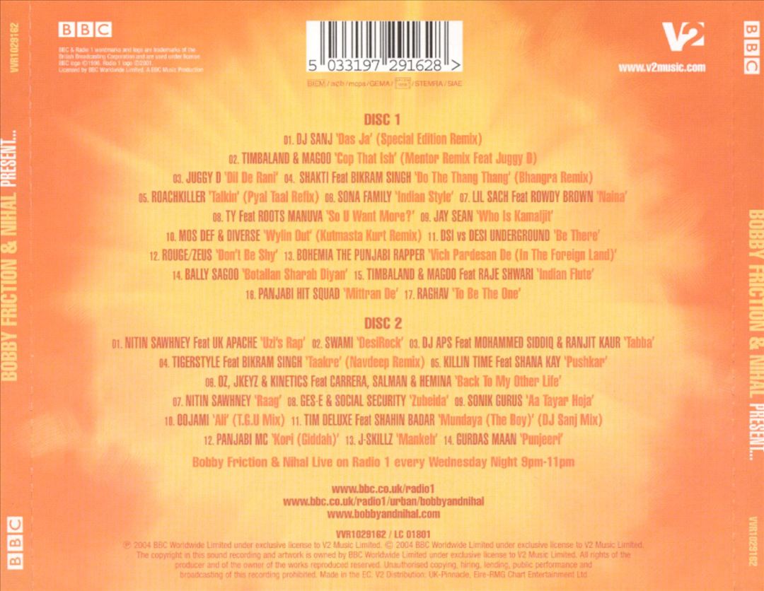 Bobby Friction and Nihal Present cover art