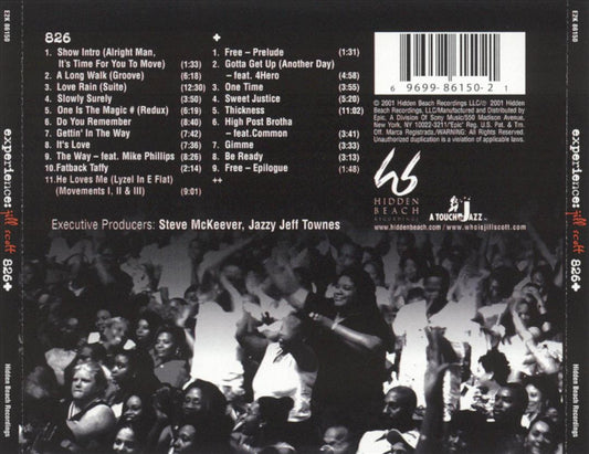 Experience: Jill Scott 826+ cover art