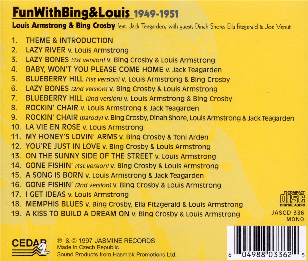Fun with Bing & Louis (1949-1951) cover art