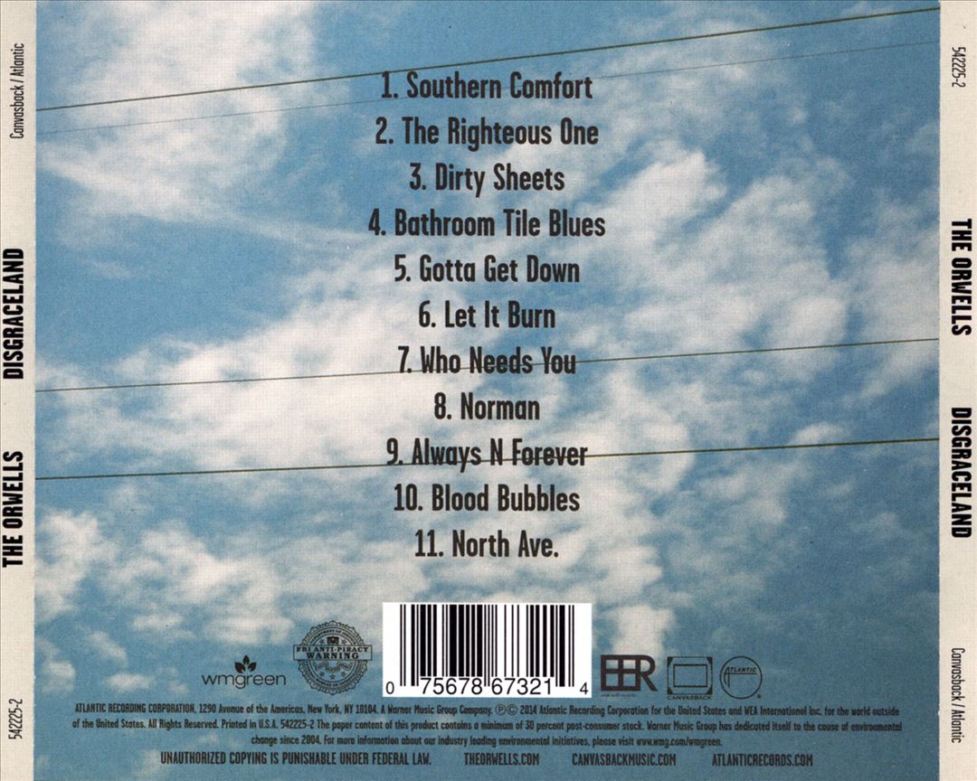Disgraceland cover art