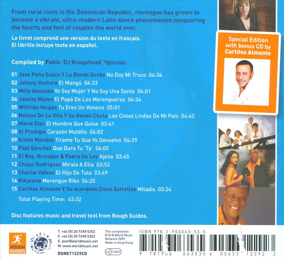 Rough Guide to Merengue Dance cover art