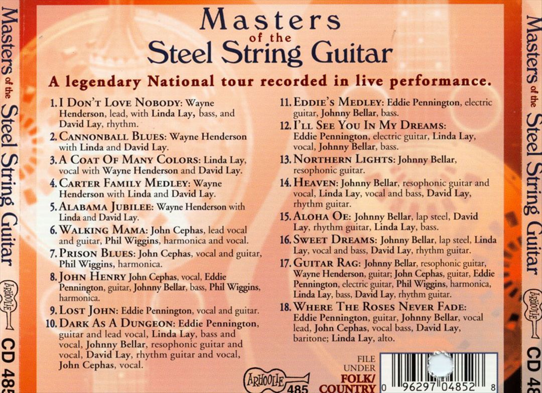 Masters of the Steel String Guitar cover art